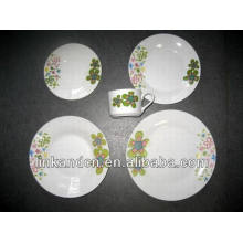 Haonai popular 20pcs porcelana childrens dinnerware set